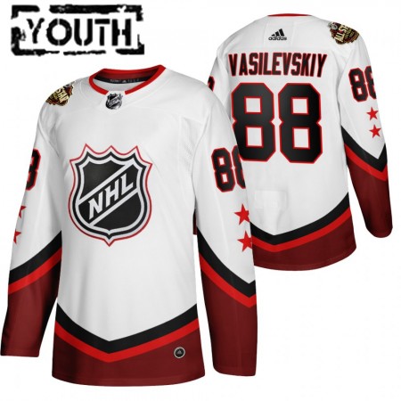 Tampa Bay Lightning Andrei Vasilevskiy 88 2022 NHL All-Star Wit Authentic Shirt - Kinderen